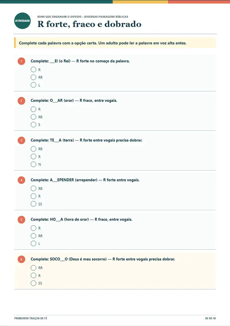 Página de exemplo de Sons que Enganam o Ouvido
