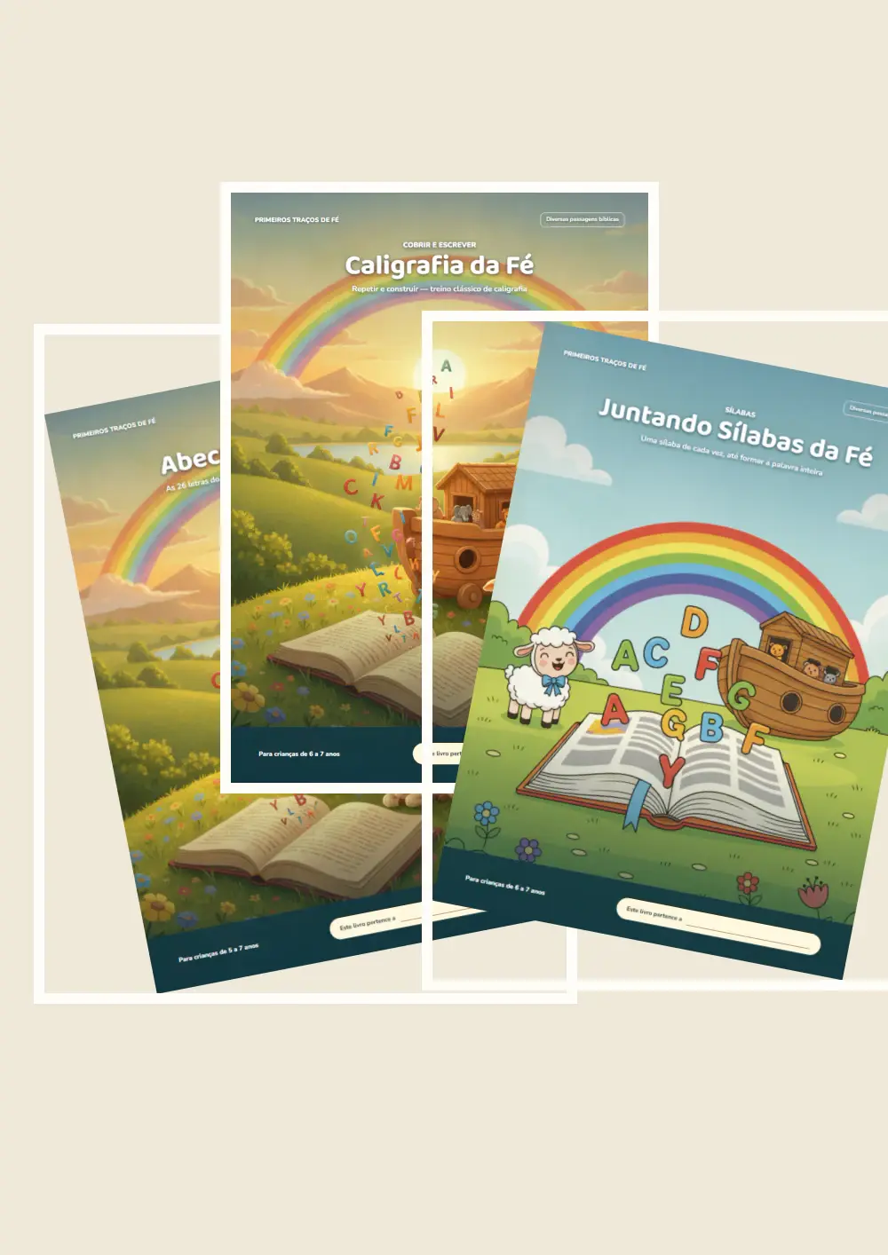 Capa de Kit Alfabetização da Fé
