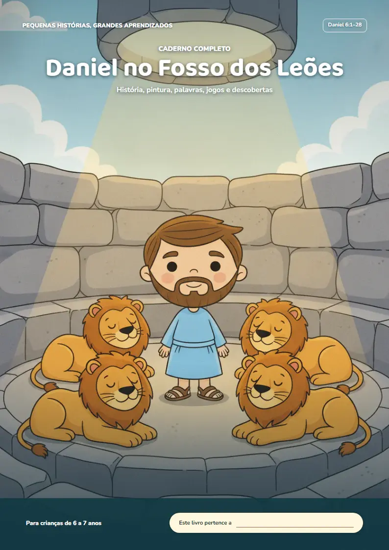 Capa de Daniel no Fosso dos Leões